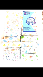 24x24 Pranela Diaper Cloth for Newborn Baby - High Quality Absorbent Cotton - Made in Thailand