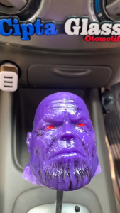 Tongkat Perseneling Mobil Karakter THANOS Shift Knob Tuas Gigi Gear Sticks Manual Universal