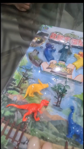 VIRALSHOP88 Mainan 15pc boneka dinosaurus jari karet anak dewasa