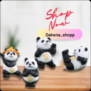 ORNAMEN MINIATUR MULTI MOTIF PANDA / PANDA / MOTIF LUCU 4 MULTI MOTIF
