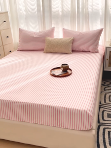 Abraca Dabra Minimalist checked sheets Hight Quality 800TC Fitted sheet Bedsheet（No pillowcase) Single Queen King Size Bedding