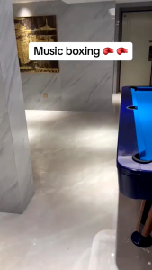 H88 Boxing elektrik boxing musik machine boxing tinju music dinding
