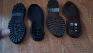 Alas Bawah Outsole Sepatu Cewek Docmart Touring TPR PVC Hitam Cokelat Size 36 sd 41