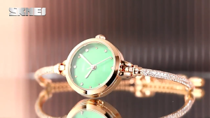 Jam Tangan Wanita Aksesoris fashion Model Gelang SKMEI 1805 Anti Air Original