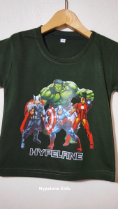 Baju Kaos Distro Anak Laki Laki Karakter Super Hero Keren Import 1 - 10 Tahun - Hypelane - DTF2