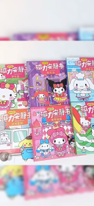MAGNET QUIET BOOK PRECUT Kuromi Melody Sanrio Girl Dress Up Kids Educational Handmade DIY Book 吸铁安静书