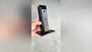 Spigot Penjepit Kaca Stainless Glass Clip Panel Pagar Untuk Kaca Tanpa Bingkai Dengan Sekrup