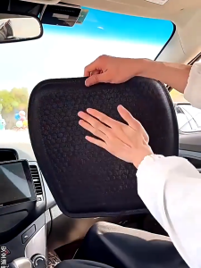 【COD】Car Gel Seat Cushion 3D Massage Ice Cool Pad Honeycomb Comfort Universal Chair Cushion