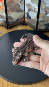 [HCM] Bật Lửa Gas Khè Kim Loại Hình Dáng Con Cá Sấu Độc Lạ