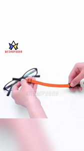 WESHOP8888 1pcs Adjustable Elasticity Neck Cord Eyewear Accessory Sunglasses Holder Cord Anti Slip For Kids Adults Glasses Safety Band Strap Outdoor Sport Eyeglasses String Eyeglass Strap Chain