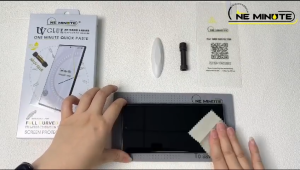 Tempered Glass Oppo Reno 12 5G Anti Gores Kaca Curved Melengkung Uv Screen Guard Handphone