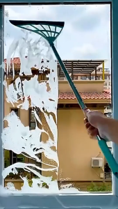 Multi-purpose Magic Broom Special for Sweeping Hair Water Bathroom Balcony Home Floor Cleaning Broom Mop Window Wiper