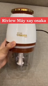 Máy xay Osaka đa năng xay được thịt cá rau củ - Máy chế biến sinh tố 4 lưỡi dao ( 750ml )