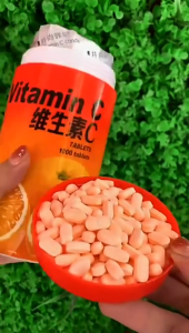 JINSHANE HANKEY Vitamin C 400mg Orange-Flavored Chewable (1000 tablets)Immune Boost & Daily Wellness