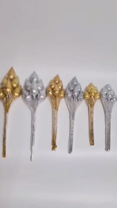 ดอกบัว เงิน ถวายพระ ดอกบัว ทอง บัว ถวายศาล พระภูมิ ตายาย พร้อมส่ง ราคาย่อมเยาว์ ดอก