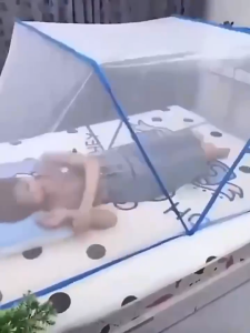 Doti มุ้งพับกันยุง สำหรับเด็กและผู้ใหญ่ มุ้งครอบเตียง ไม่ต้องประกอบ พับเก็บได้ พกพาได้ Bed mosquito net มุ้งกันยุง