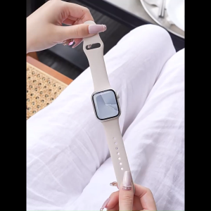 Silicone Strap for Smartwatch Ultra 2/1 Series 10 9 8 SE 7 6 5 4 3 lWatch Sport Band 49mm 45mm 44mm 41mm 40mm 42mm 38mm