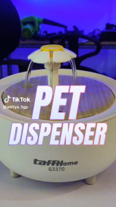 Tempat Air Minum Anjing Kucing Fountain Dispenser 2L - G3370 / Alat Tempat Minum Peliharaan Anjing Kucing