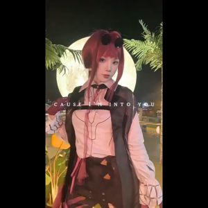 Game Honkai Star Rail Kafka Cosplay Costume Purple Wig Cosplay Fullset Girl Halloween Carnival Cosplay Party Suit