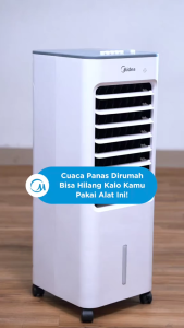 AIR COOLER MIDEA AC 100-18B Penyejuk Ruangan Kapasitas 45 Liter 50W
