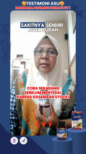 Obat Herbal Sakit Lutut / Nyeri Tulang Lutut / Pengapuran Tulang Dan Sendi / Osteoporosis / Tulang Linu - Sendifit Original