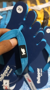 [2 Pasang] SANDAL JEPIT FHILPPER KIDS BENTUK JARI
