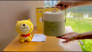 Nồi Nấu Chậm 1L BEAR 8 Chế Độ Nấu Hầm Chưng Yến Giữ Trọn Dinh Dưỡng Bản Tiếng Việt Bảo Hành 18 Tháng
