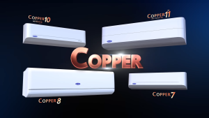 ใหม่ แอร์แครียร์ เครื่องปรับอากาศ Carrier รุ่น TVDA COPPER 10 ขนาด 9200 - 25200 บีทียู รุ่นใหม่ 2025 ระบบอินเวอร์เตอร์ ( TVDA-B ) กรองฝุ่น PM2.5 ทำความสะอาดอัตโนมัติ ทนทานด้วยคอยล์ทอง ประหยัดไฟเบอร์ 5