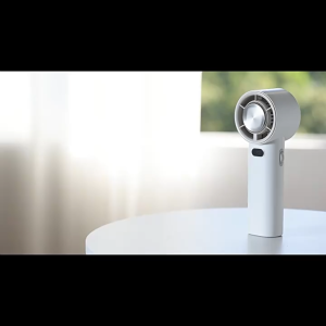 พัดลมมือถือ พัดลมไอเย็น แบบพกพา Handheld FAN ปรับแรงลมได้ 100 ระดับ แบตเตอรี่ 3600mAh พร้อมส่งในไทย