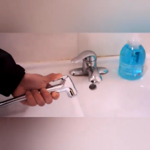 Jet Shower Kloset Jet Washer Stainless Semprotan Untuk Kamar Mandi Chrome Selang Flexible