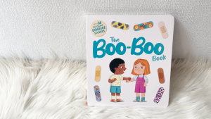The Boo-Boo Book with 36 Reausable Bandage Stickers