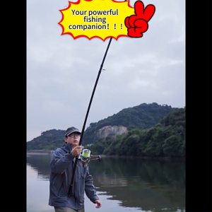 Fishing Rod Set Full Set black Fishing Rod Y1.8m/2.1m Set 3000D Reel Set  Carbon Fiber Fishing Rod The Full Set