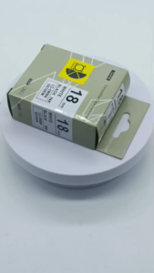 Ok Maxwork เทปพิมพ์อักษร สำหรับเครื่องพิมพ์สติกเกอร์ Epson ขนาด 18 มิล ยาว 8 เมตร ออกใบกำกับภาษีได้