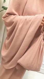 Mukena Wanita Dewasa 3in1 Crinkle Ariflow Tali Dagu Tas Rok Full Karet Adem Nyaman Tidak Nerawang Mukena Crinkle Airflow