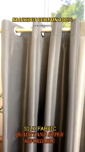 Full Shading Curtains Simple Bedroom Home Decoration Heat Insulation kurtina makapal at mahaba 100% Blackout Curtain