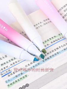 Set 4 màu Bút Dạ Quang Bút Đánh Dấu Highlight Morandi healing color màu patel chuẩn đẹp cao cấp mẫu mới