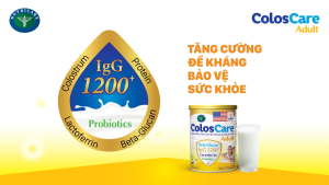 Sữa bột Nutricare ColosCare Adult - Dinh dưỡng cho người lớn tuổi 800g