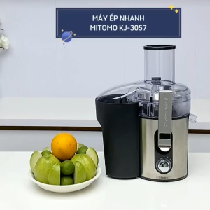 Máy ép trái cây công nghiệp Mitomo KJ-3057 1000W chuyên dụng cho quán kinh doanh nước ép - Hàng chính hãng