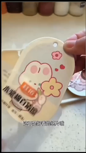 S&P(ร้านไทย)(XWB11）ฟองน้ำเยื่อไม้บีบอัด(ลายการ์ตูน)เนกประสงค์ ฟองน้ำล้างจาน ฟองน้ำขจัดคราบ