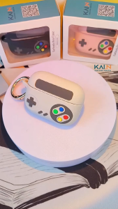 Ốp Bảo Vệ Silicon Dành Cho Airpods Pro 2/ Airpods Pro Kai.N Retro Game Kèm Móc Treo