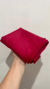 Kualitas Kain Satin Velvet Premium Warna Merah Ati / Maroon