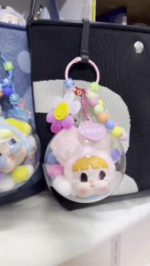บอลใส บอลใส่ตุ๊กตา บอลใส่เงิน กลม บอลใส่ของขวัญ CRYBABY PPG10cm อุปกรณ์เสริมสำหรับตุ๊กตา