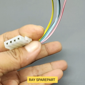 SOKET SOCKET KABEL TOMBOL SAKLAR LAMPU 4 PIN UNIVERSAL NYLON ORIGINAL