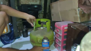 alat isi ulang gas kaleng portable refil gas kaleng portable simpel