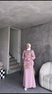 Malika Dress Kondangan Muslimah Terbaru