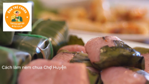 05 Cái Nem Chua Chợ Huyện Nem Chua Lá Ổi Nem Chua Bình Định Nem Thịt Đặc Sản - Ông Tré Foods