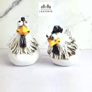 The Leaferie Ophelia duck fence decoration plant pots. flowerpot . flower pot . planter . planters