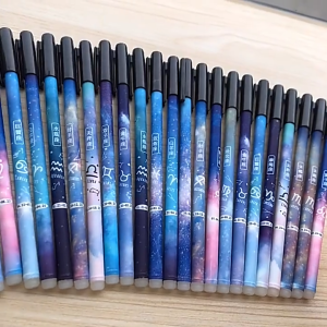 Bút viết bi gel cung Bảo Bình Aquarius chòm sao hoàng đạo (20/01 -  18/02) ngòi 0.5mm văn phòng học sinh tiểu học sinh viên Legaxi