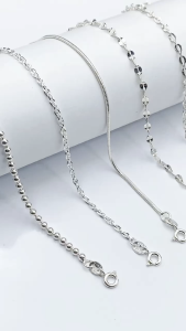 Dây Chuyền Vòng Cổ Bé Trai Bạc Ta Không Xi Mạ Bạc Hiểu Minh DTE082