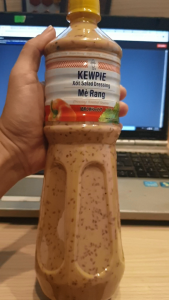 Nước sốt mè rang KEWPIE chai 1 Lít (Xốt salad Dressing)